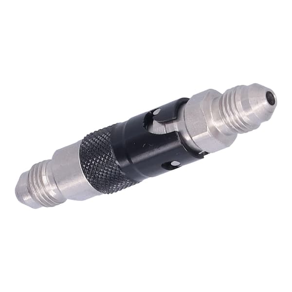 AN3 Quick Release-forbindelse Aluminiumlegering Bremseledning Olie Brændstofvæske Slangefitting SW-21032-BL