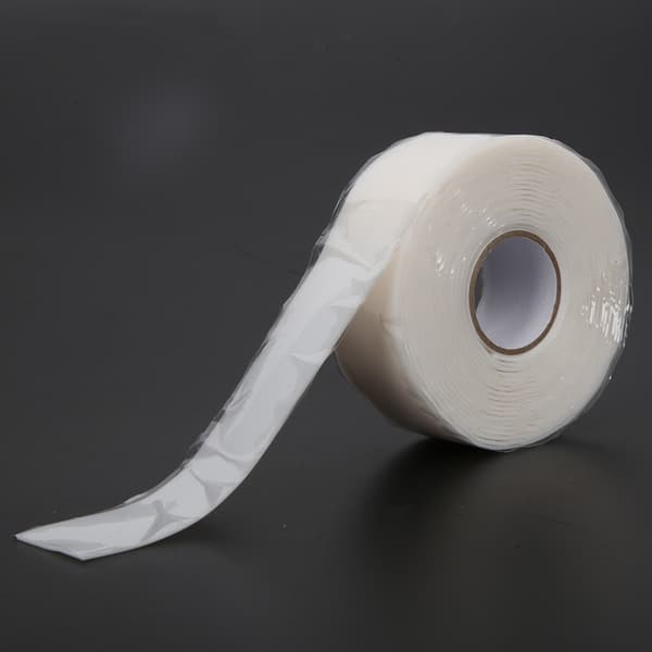 Vanntett Tape Sterkt Lim PVC PPR Rørreparasjon 2,5 cm Bredde Rød Hvit