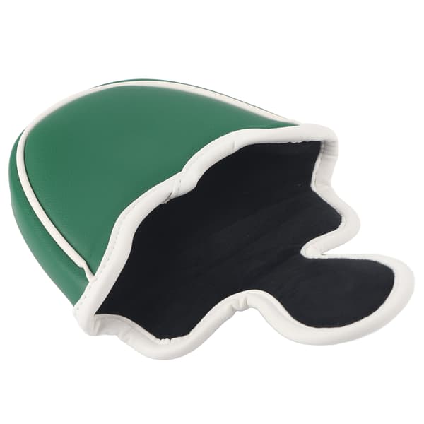 Golf Putter Cover Grøn Broderet Halvcirkel Købeskyttelse
