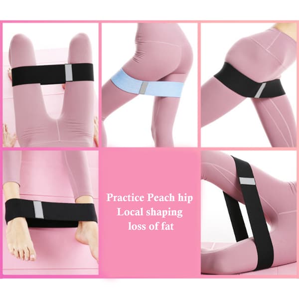 74cm Sport Resistance Bands Elastiska Yogabälten Stretch Träningstillbehör