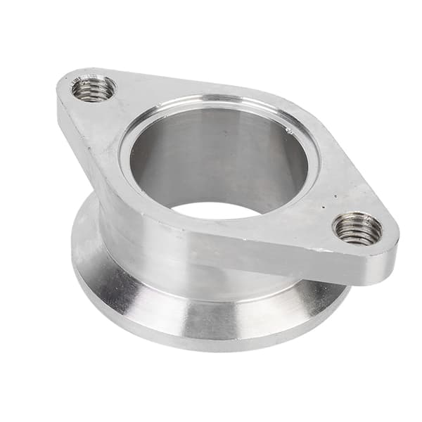 Universal Rustfrit Stål 1.5in til 1.7in V Bånd MV R Wastegate Flange Adapter