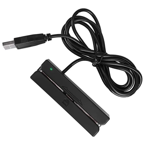 USB MSR90 3-spors Hi Co Magnetstripe Kredittkort Swipe Reader