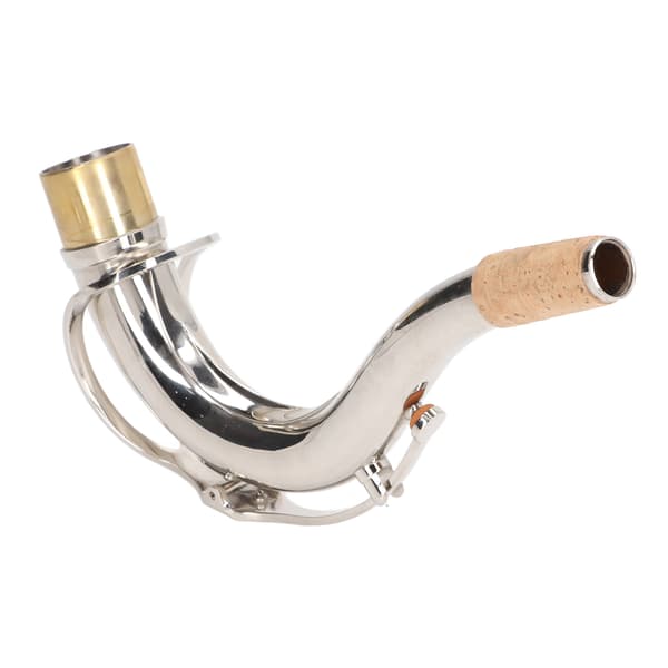 Tenorsaksofon Bøyd Hals Metall Saksofon Albue Hals Blåseinstrument Tilbehør 28mm Diameter