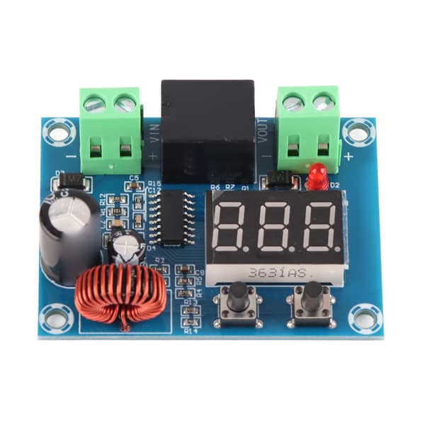 XH‑M609 12‑36V Digital Display DC Batteri Lågspänningsfrånkopplingsskyddsmodul