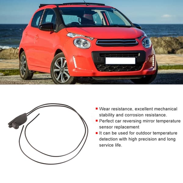 Citroen C1 C2 C3 C4 C5 C6 C8 Bil Bakspejl Temperatursensor Udskiftning