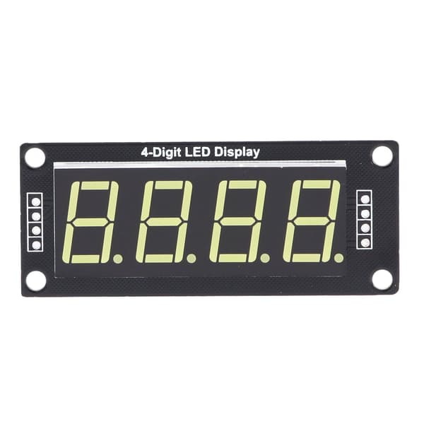 4 kpl LED-segmenttinäyttömoduuli, 4 bittiä, 7 segmenttiä, 0,56 tuumaa MRA172C valkoinen piirilevykellomoduuli
