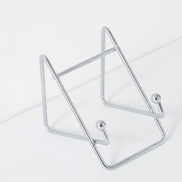 Multifunktionel Sølv Desktop Stand Holder til Læring og Læsning i Sengen (Lille Størrelse)