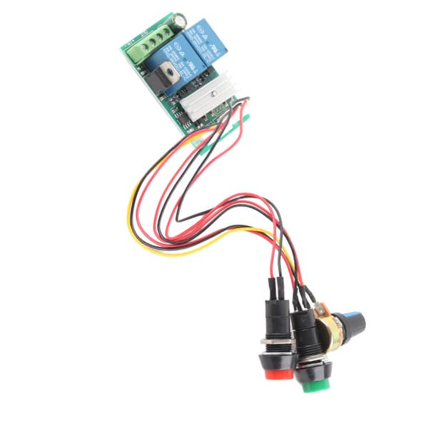 PWM Motorvarvtalsregulator Switch Modul DC 6V 12V 24V CW CCW Rotation