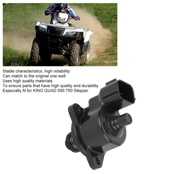 Tomgangsreguleringsventil Passer til KING QUAD 500 750 Stepper 13520-31G00