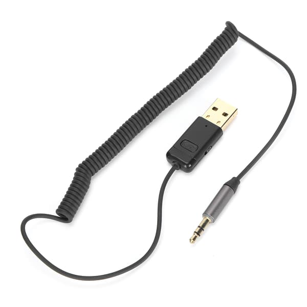 Bluetooth-sovitin Bluetooth-lähetin-vastaanotin 2-in-1 AUX Bluetooth-sovitin autoon