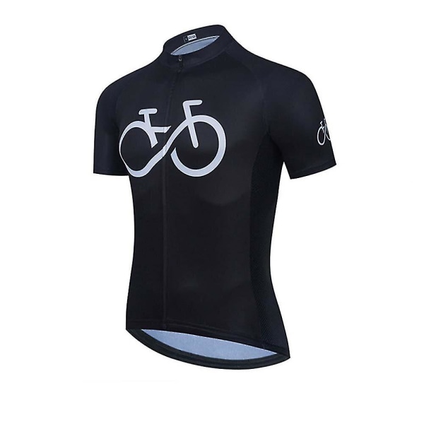 Ny trend Sommar Cykeltröja för män Andas Mjuk Snabbtorkande cykel T-shirt för cykel Mtb L