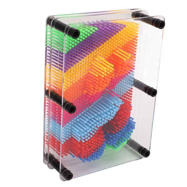 3D Handavtryck Ansiktsskulptur Transparent Akryl Klon Rolig Sprattleksak för Barn
