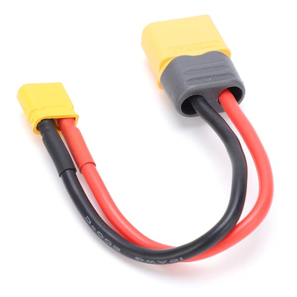 XT60 Han til XT30 Han Stik 16AWG Adapterkabel til B6 LiPo Batterioplader