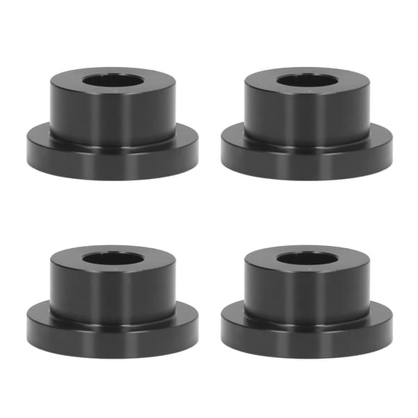 4 stk. Billet Styreforhøyerforing Solid CNC T6 Aluminiumslegering Tilbehørssett for FXR Svart