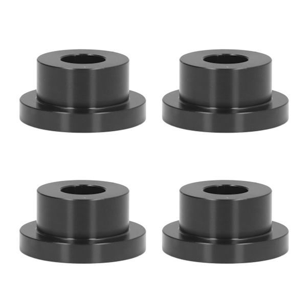4 stk. Billet Styrforhøjer Bøsning Solid CNC T6 Aluminiumslegering Tilbehørssæt til FXR Sort