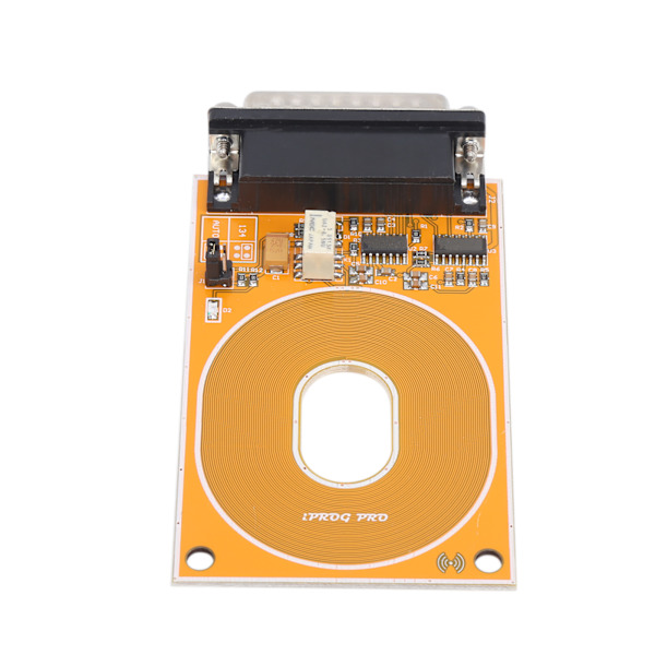 Gul RFID Adapter Metal Emitter Læse Skrive Beskyttelse til IPROG Programmer