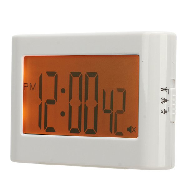 Digital Timer Nedtælling Op Ned Lys Vibration Lyd Flash Advarsel Stand Magnetisk Bagside Elektronisk Køkken Timer Grå
