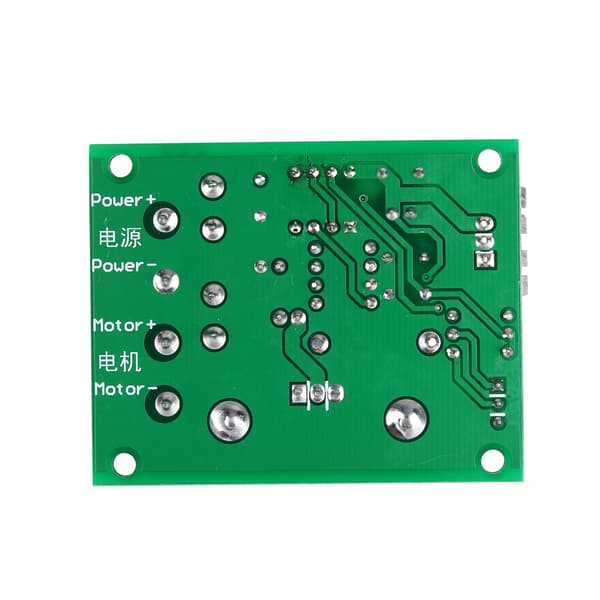 PWM DC Motor Hastighetskontroller 12V 24V 30V 120W Universal Bryter Med Sikring