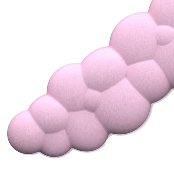 Cloud Musemåtte Håndledsstøtte Sød Pink Memory Foam Blød Træthedsaflastning Forebyg Deformation Tastatur Håndledsstøtte