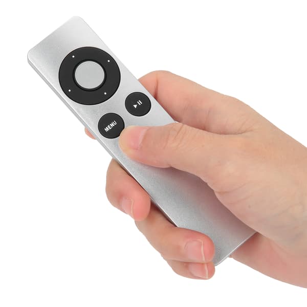 ABS TV Fjärrkontroll Ersättning för Apple TV 2 3 MC377LL Silver