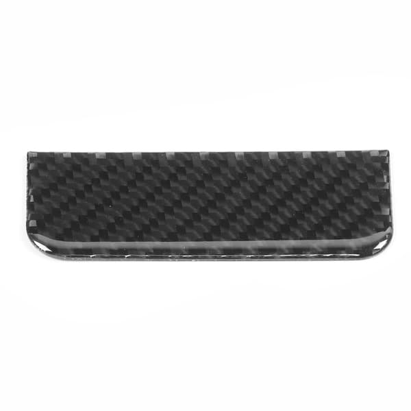 Karbonfiber Copilot Oppbevaringsboks Håndtak Deksel Trim for Mitsubishi Lancer 2008-2016
