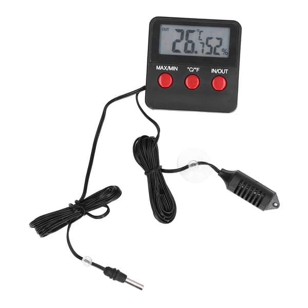 Mini Digitalt Termometer Hygrometer DTH74 Temperatur Fugtigheds Sensor Meter