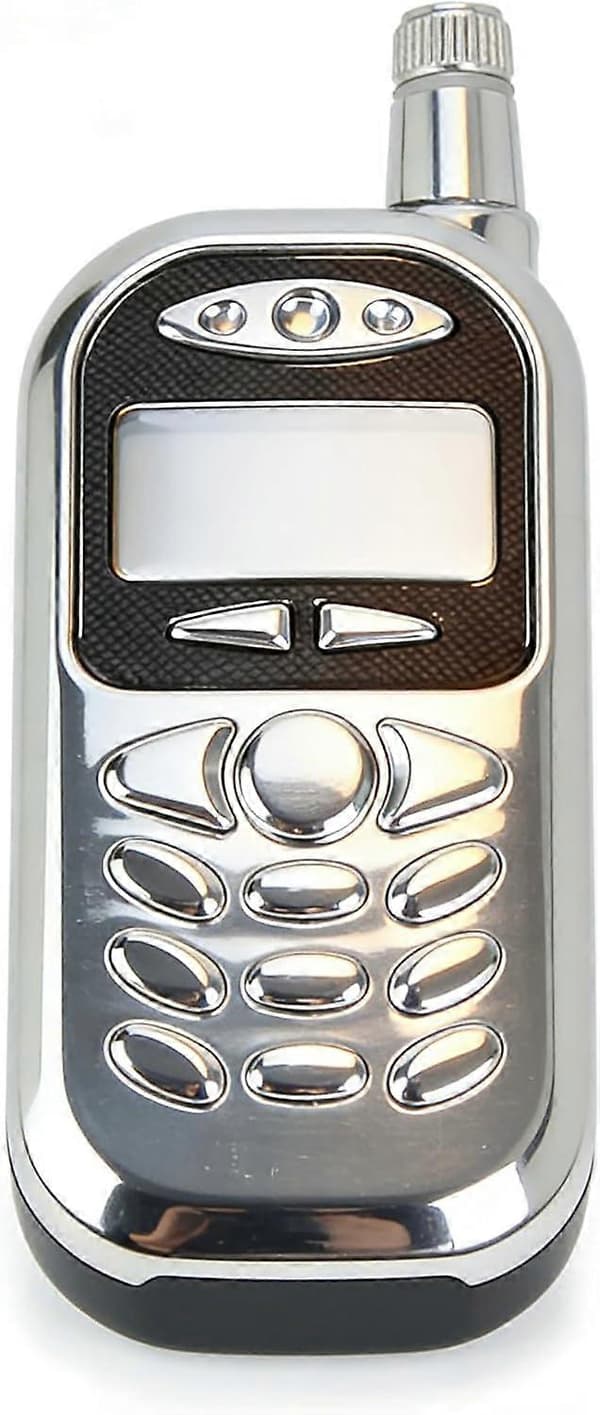 Telefonficka, 304 rostfritt stål mobiltelefonficka med tratt