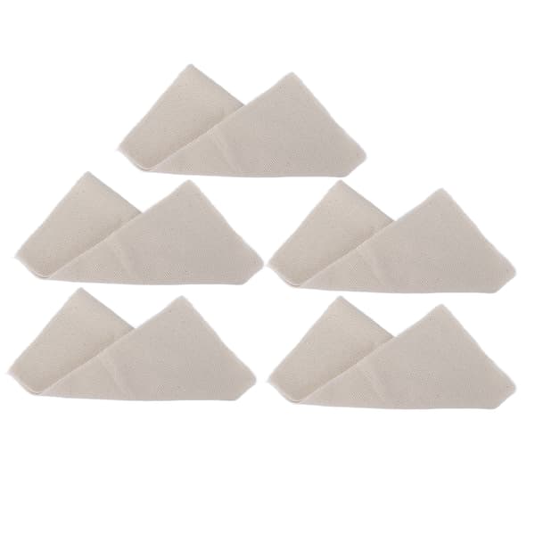 5 stk broderistoff mykt, behagelig, lett å brette, bærbart DIY-materialsett for sofaer, puter, puter 28x28cm
