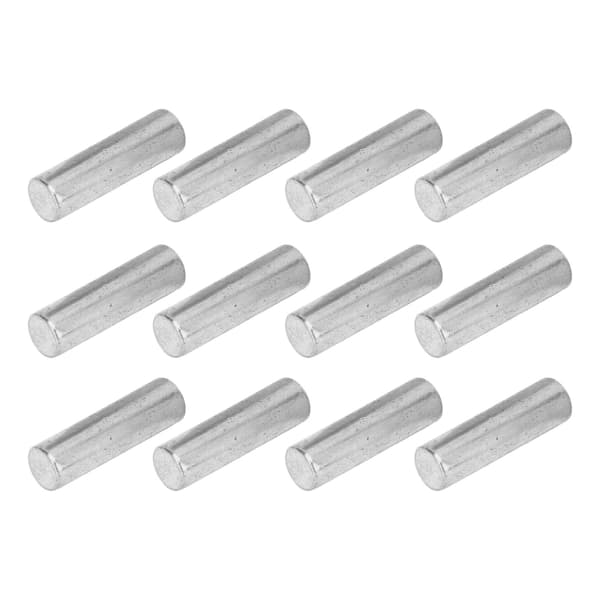 12 st pickupmagnetstavar ersättning elgitarr pickup metall magnetiska kolumner silver