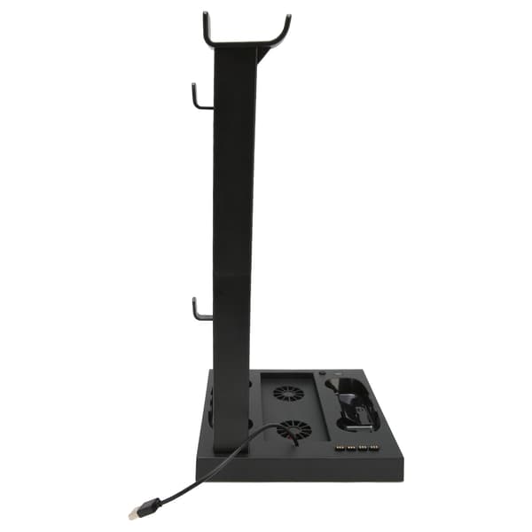 Xbox Series S Konsol Controller 5 i 1 Vertikal Ladestation med Køleventilator