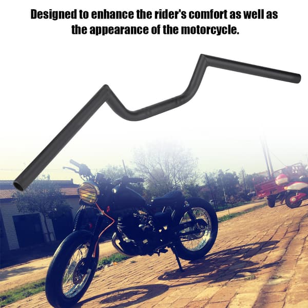 Universal Motorcykel Refit Tracker Styre Drag Bar Ersättningsdel (Svart)