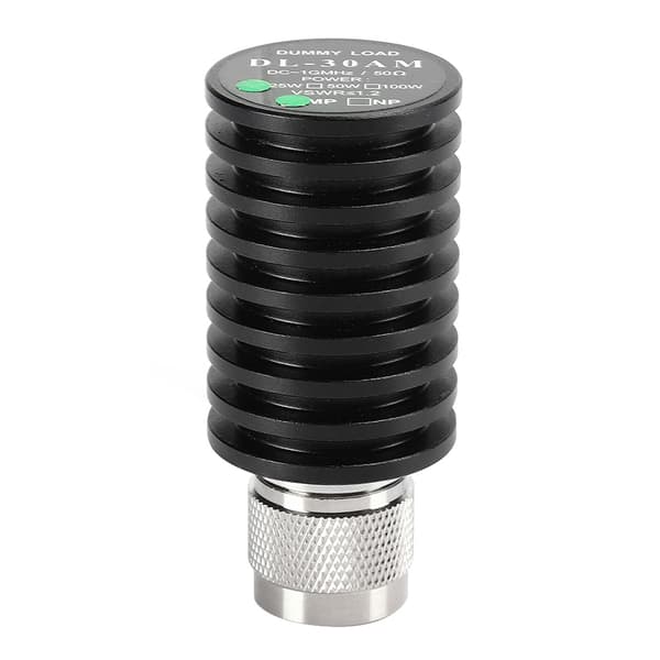 DL-30A Dummy Load Antenne 15W 50Ohm DC-1GHz Koaksial Terminator M-kontakt for 2-veis radiotesting