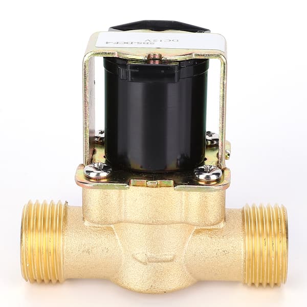 Kobber Solenoidventil 12V DC 1/2 Tomme Elektromagnetisk Ventil til Solvandsvarmere Industrielt Tilbehør
