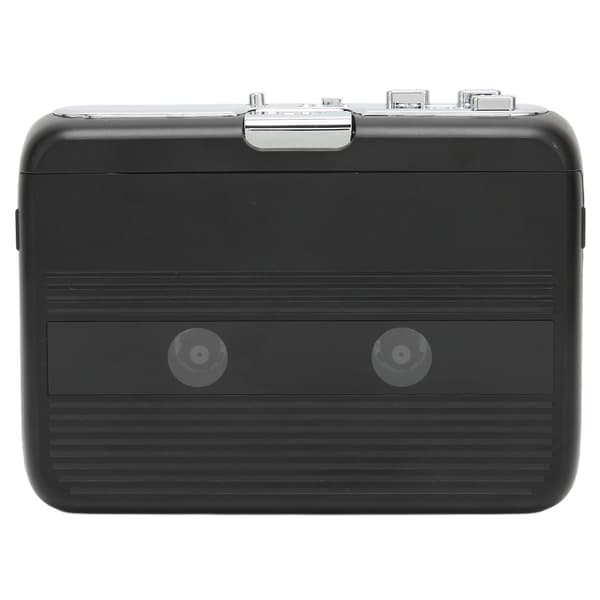 TON007B Bluetooth-kassettspiller med automatisk revers stereo hodetelefonfunksjon svart