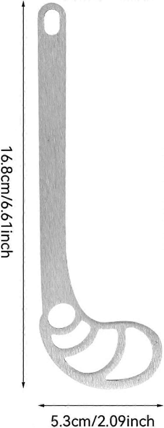 Eggvisp, Eggvisp, Manuell Multifunksjonell Visp i Rustfritt Stål, Ergonomisk Grep 304, For Matlaging Krem Smør Baking Mat Pannekake Kaffe Brød Curved model