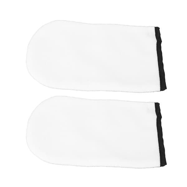 2 st Paraffin Wax Handskar Ren Bomull Främjar Absorption Varm Vax Handterapi SPA Handskar Vit