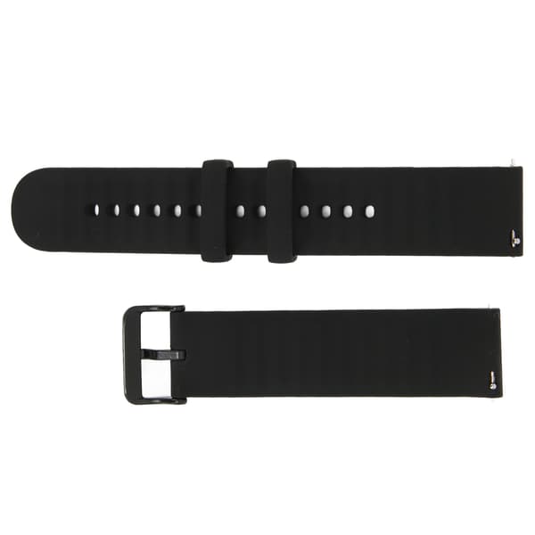 Amazfit GTS 3 PRO Justerbar Silikone Åndbar Smartwatch Rem Sort