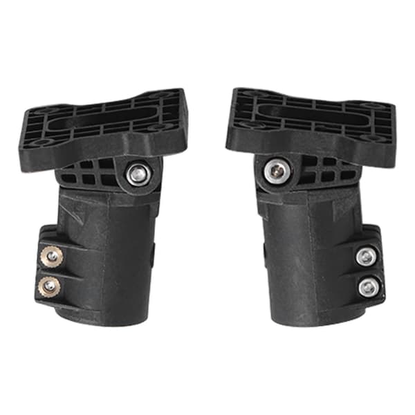 2 stk. 20 mm Sort Nylon Aluminium Legering Drone Folde Sprøjtestang Fast Base Connector