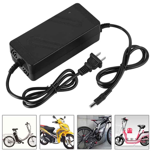 100V 240V Lithium Batterioplader DC Hoved til Elektrisk Cykel 36V 2A CN Stik