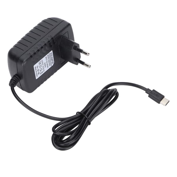 Raspberry Pi 4 Type C 5V 3A Strømadapter med overspenningsvern 100-240V EU-plugg