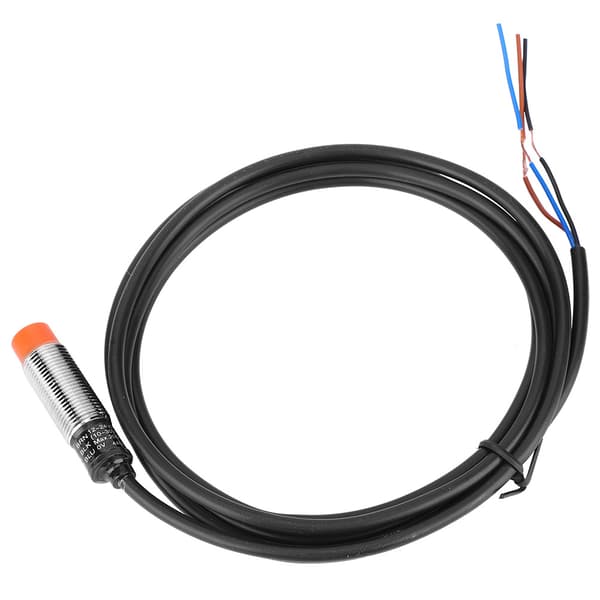 BERM Induktiv närhetssensor 4 mm detekteringssensor DC10 30V 3-tråds PNP NO