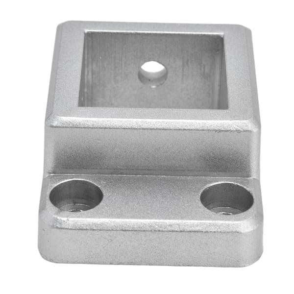 4040 Fast Base Aluminiumlegering Unidirektionel Hjørnefirkant Connector til Flangebaser
