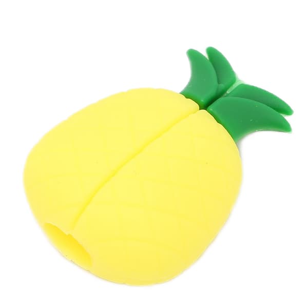 Ananas-hedelmä latauskaapelin suojus matkapuhelimen tabletin datakaapelille