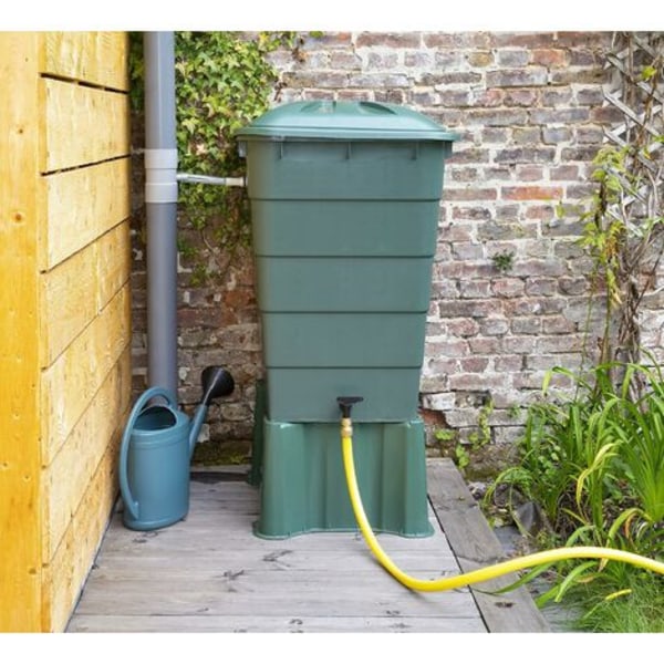 1000l plasttankkran, IBC-adapter för vattenförvaringsbox, kranadapter för trädgårdsslang, för regnvattenuppsamlare, bränsletank