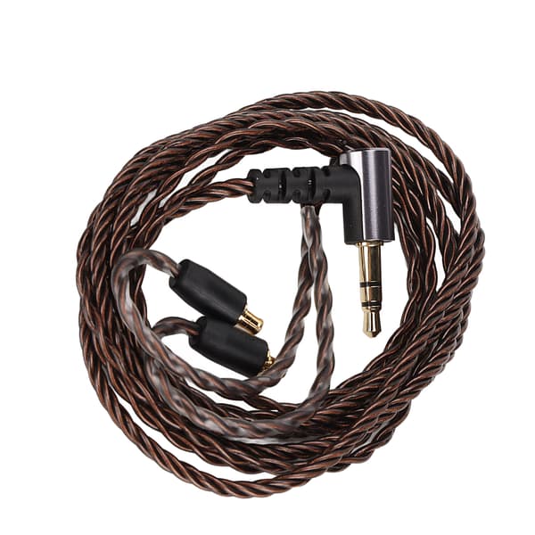 OFC Opgraderings Udskiftningskabel Kompatibel ATH E50 E70 LS300 CKS1100 A2DC Stik Hovedtelefoner