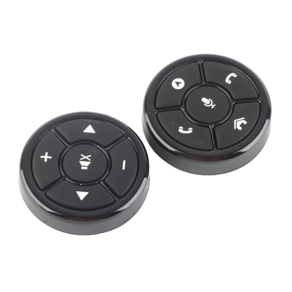 Trådlös Bluetooth Ratt Kontroller 10 Knappar Telefon Fjärrkontroll Navigation Svara Samtal