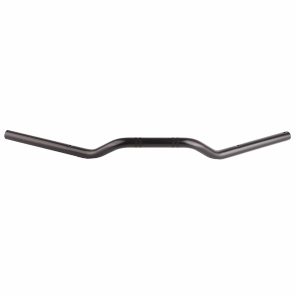 22 mm stål motorcykel tracker styr trækstang reservedel (sort)