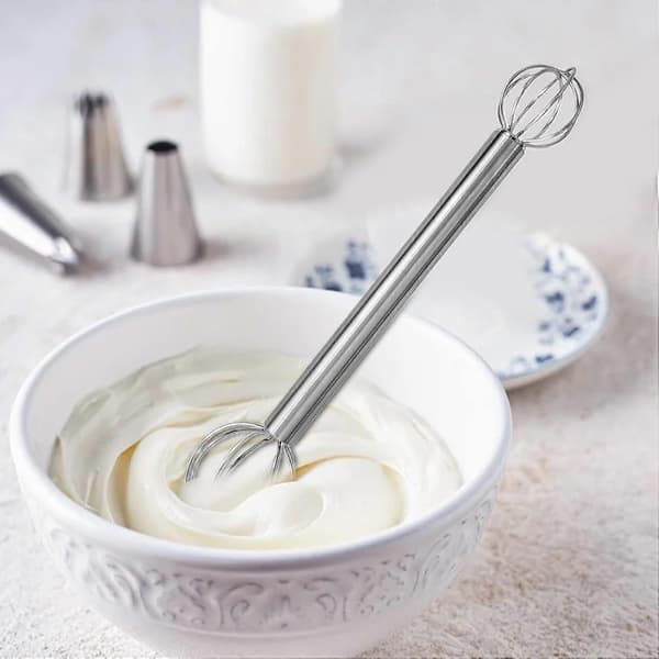 Muddler håndvisp, manuell misomuddler i rustfritt stål - japansk matkvalitetsblender for egg, røre, saus, suppe, omrøring og matlaging