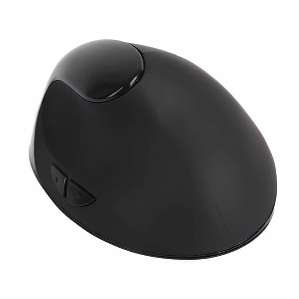 Trådløs Optisk Vertikal Ergonomisk Mus 3. Generation Højrehånds Greb Gaming Kontor Computermus Sort