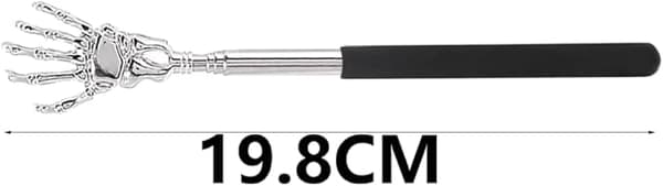 Back Scratcher, Extendable Back Scratcher, Telescopic Stainless Steel Back Scratcher, Portable Extendable Back Scratcher